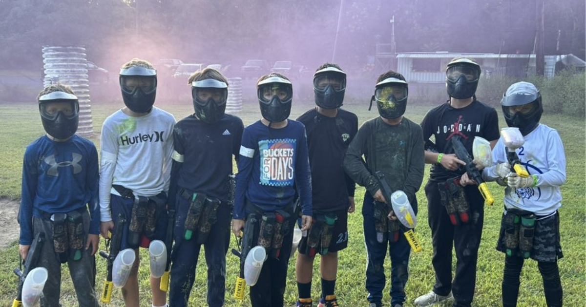 Birthday party at Xtreme Paintball Agawam MA