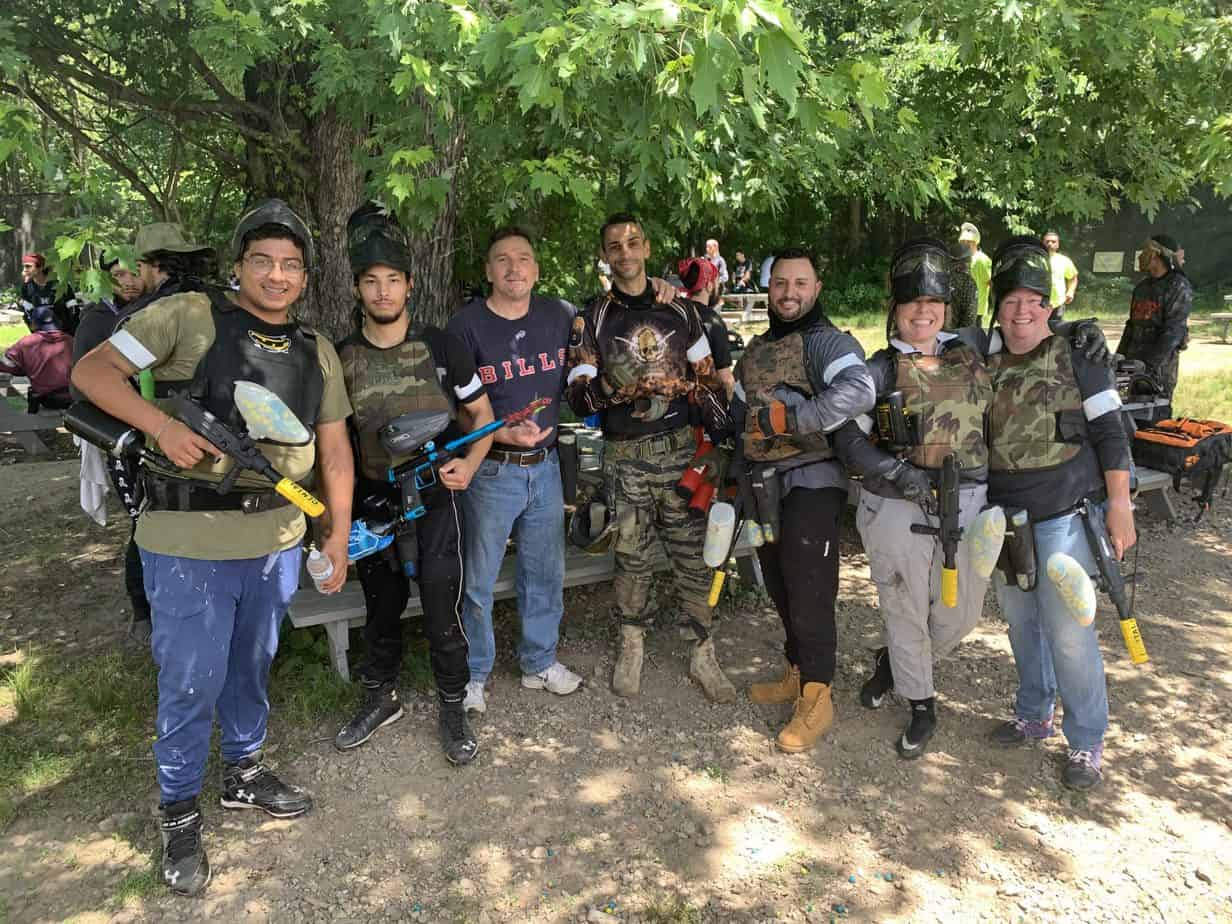 Paintball gameplay